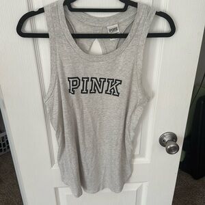 PINK open back tank